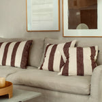 Aberdeen Kuddfodral Burgundy 50x50 cm | HIMLA