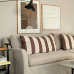 Aberdeen Kuddfodral Burgundy 50x90 cm | HIMLA