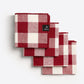 Bettyhill Servett Ruby 4-pack | HIMLA