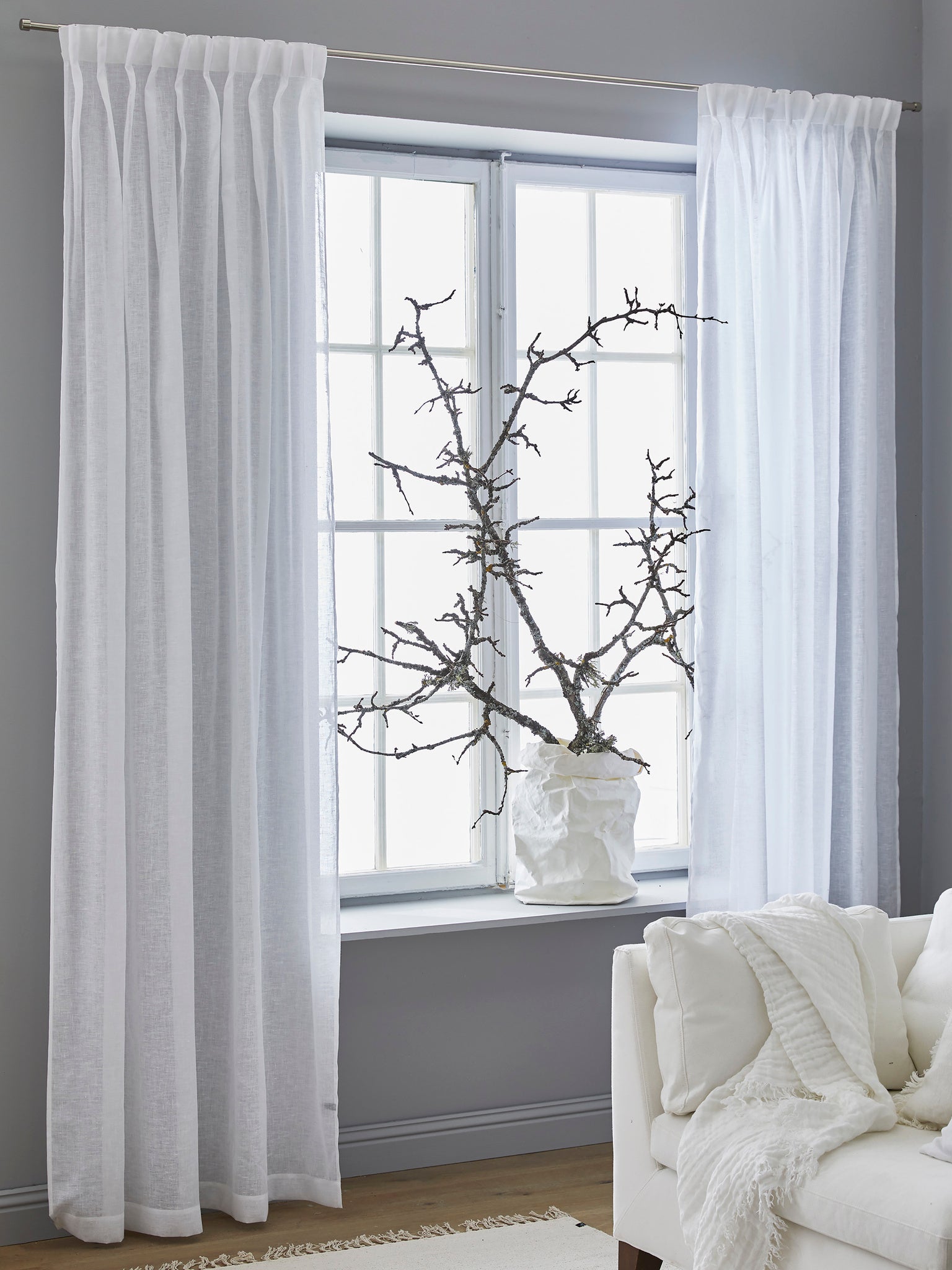 Dalsland Gardin Optical white | HIMLA