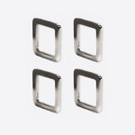 Eze Servettring Silver 4-pack | HIMLA