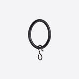Gardinringar Svart 10-pack | HIMLA