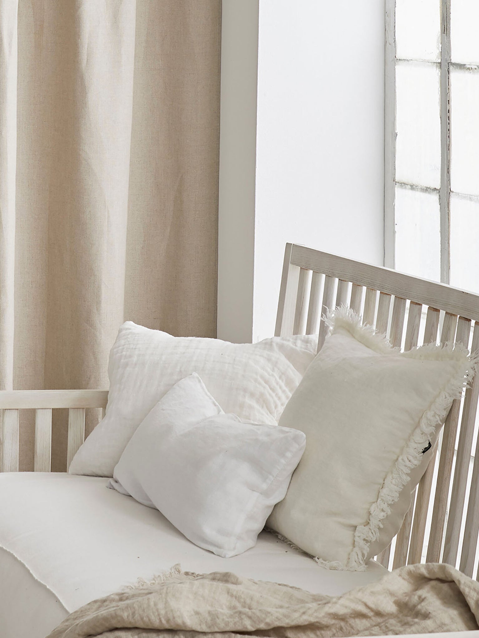 Hannelin Kuddfodral White 50x50 cm | HIMLA