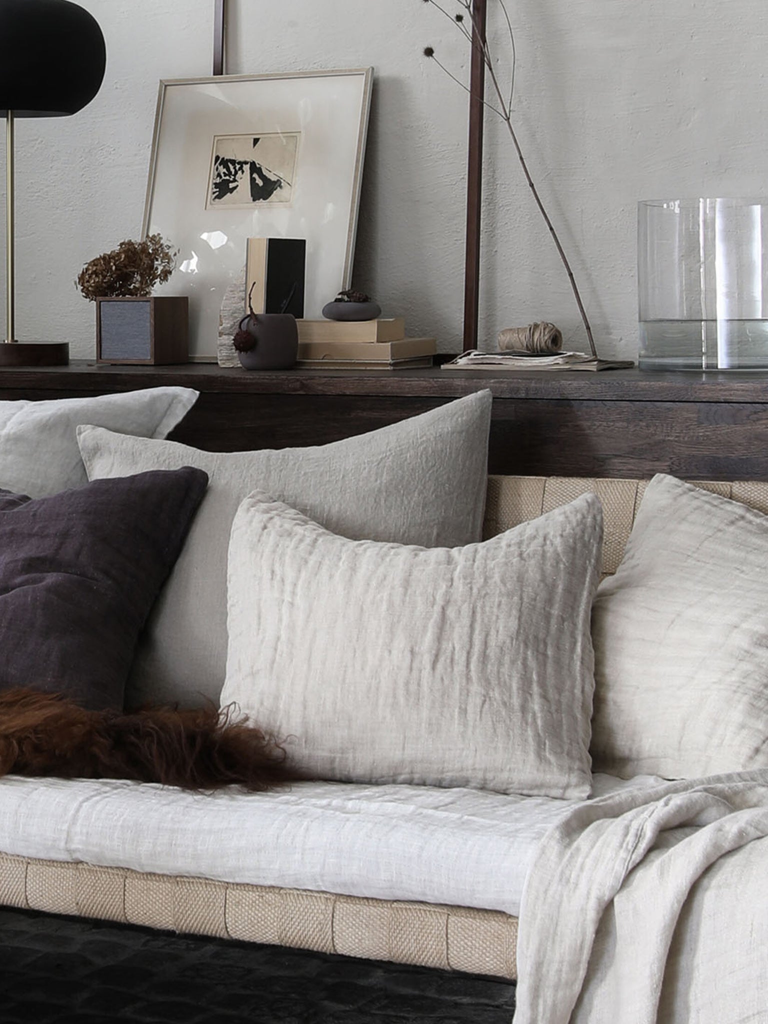 Hannelin Kuddfodral White 50x70 cm | HIMLA