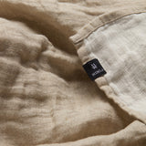 Hannelin Överkast Natural/White | HIMLA