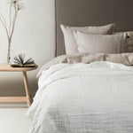 Hannelin Överkast White/White | HIMLA