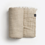Hannelin Pläd Natural/White | HIMLA