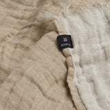 Hannelin Pläd Natural/White | HIMLA