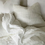Hannelin Pläd White/White | HIMLA