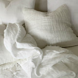 Hannelin Pläd White/White | HIMLA