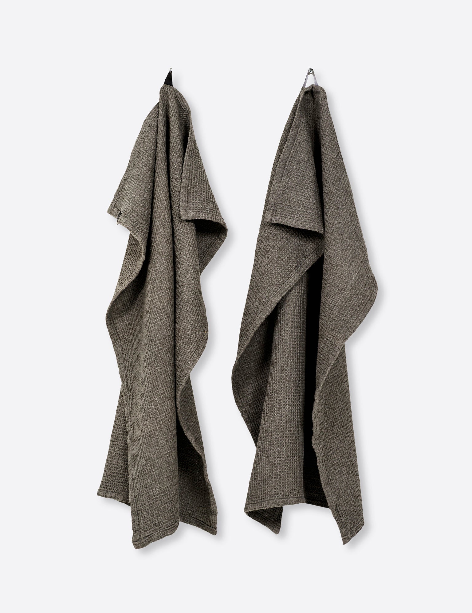 Hetty Kökshandduk Charcoal 2-pack | HIMLA