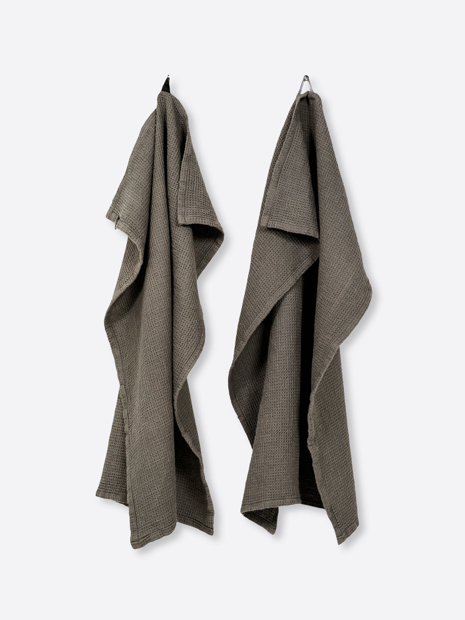 Hetty Kökshandduk Charcoal 2-pack | HIMLA