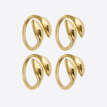 Inverness Servettring Mässing 4-pack | HIMLA