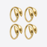 Inverness Servettring Mässing 4-pack | HIMLA