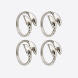Inverness Servettring Silver 4-pack | HIMLA