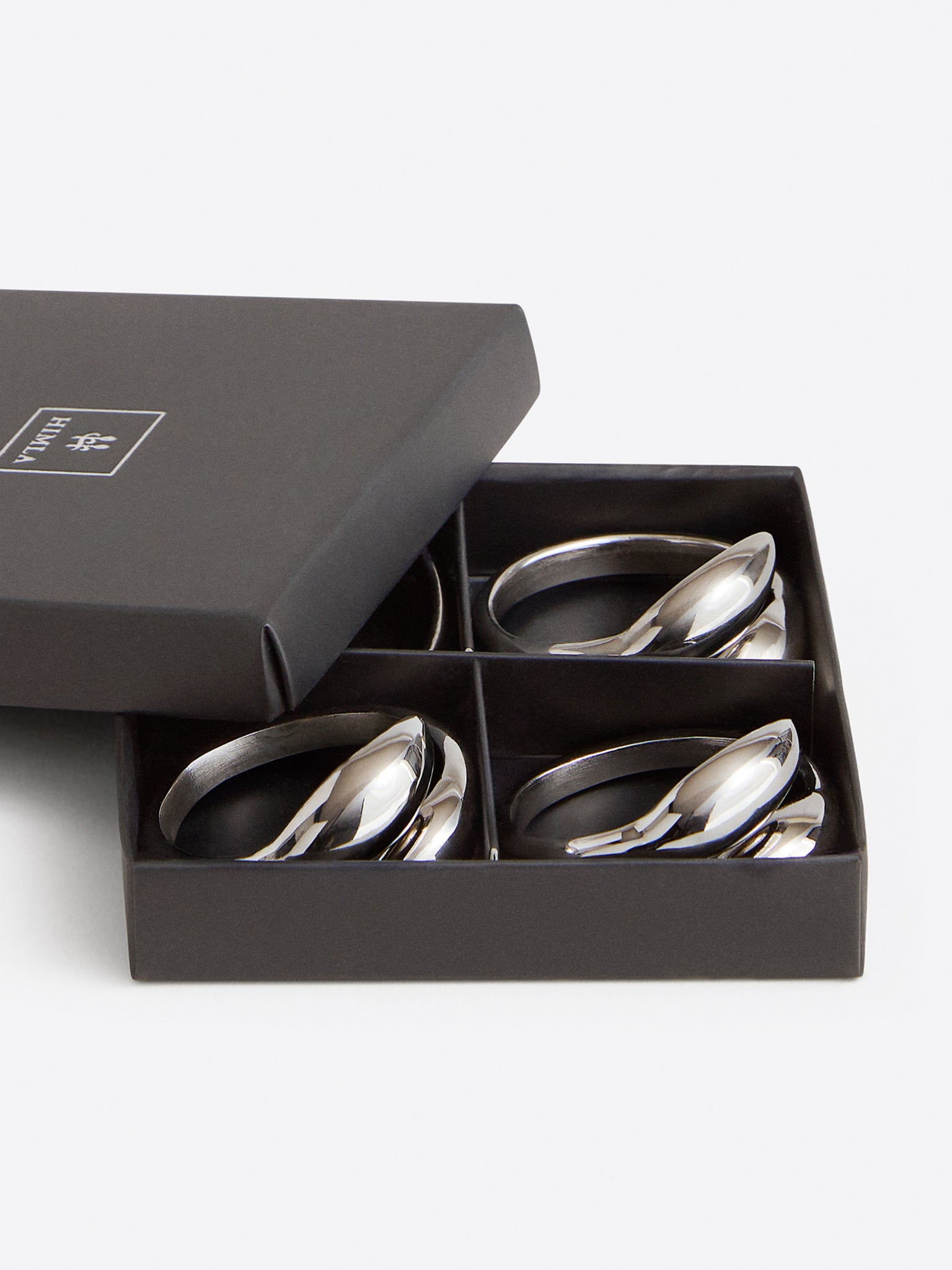 Inverness Servettring Silver 4-pack | HIMLA