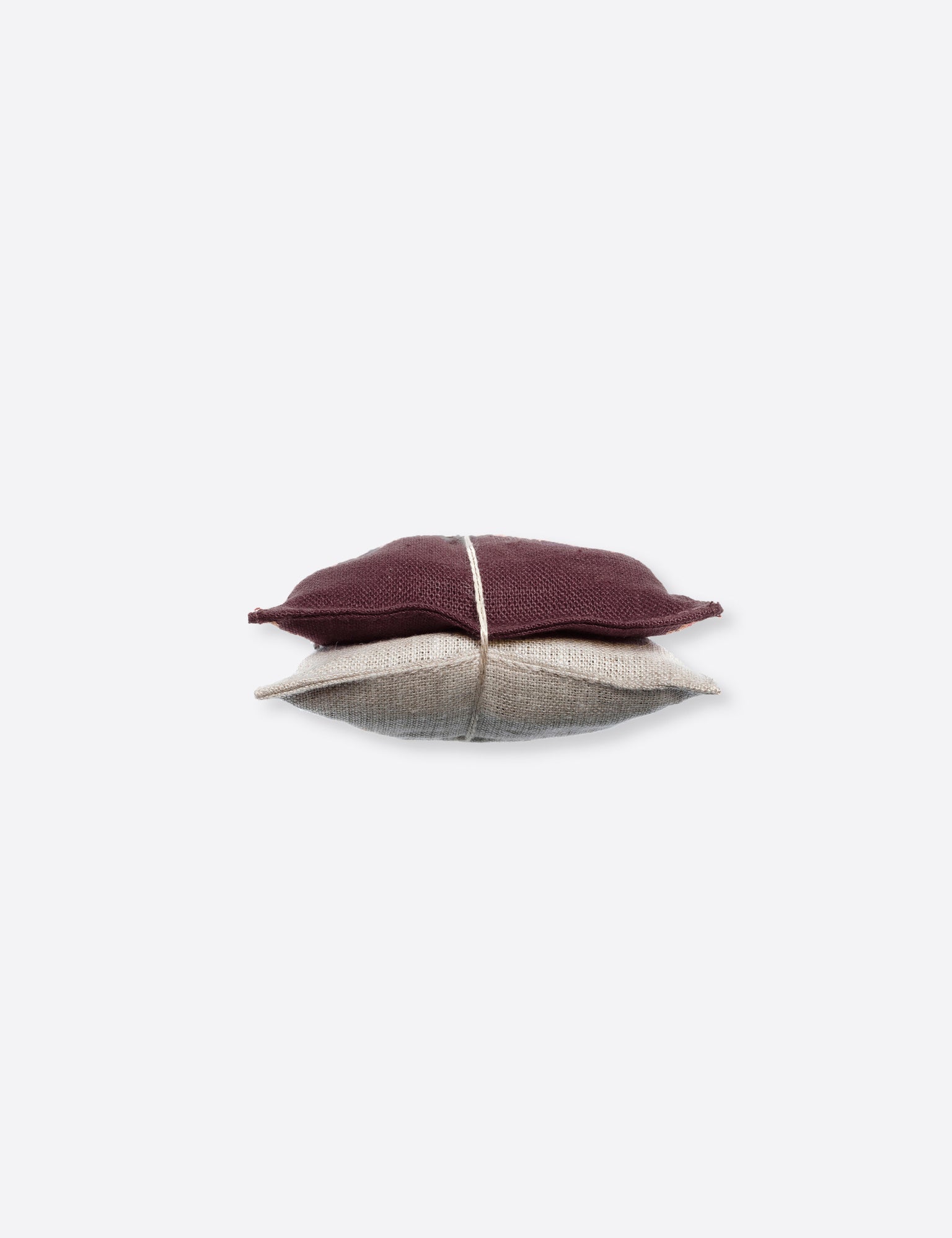 Lavendula Doftkudde Burgundy/Oatmeal | HIMLA