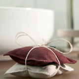 Lavendula Doftkudde Burgundy/Oatmeal | HIMLA