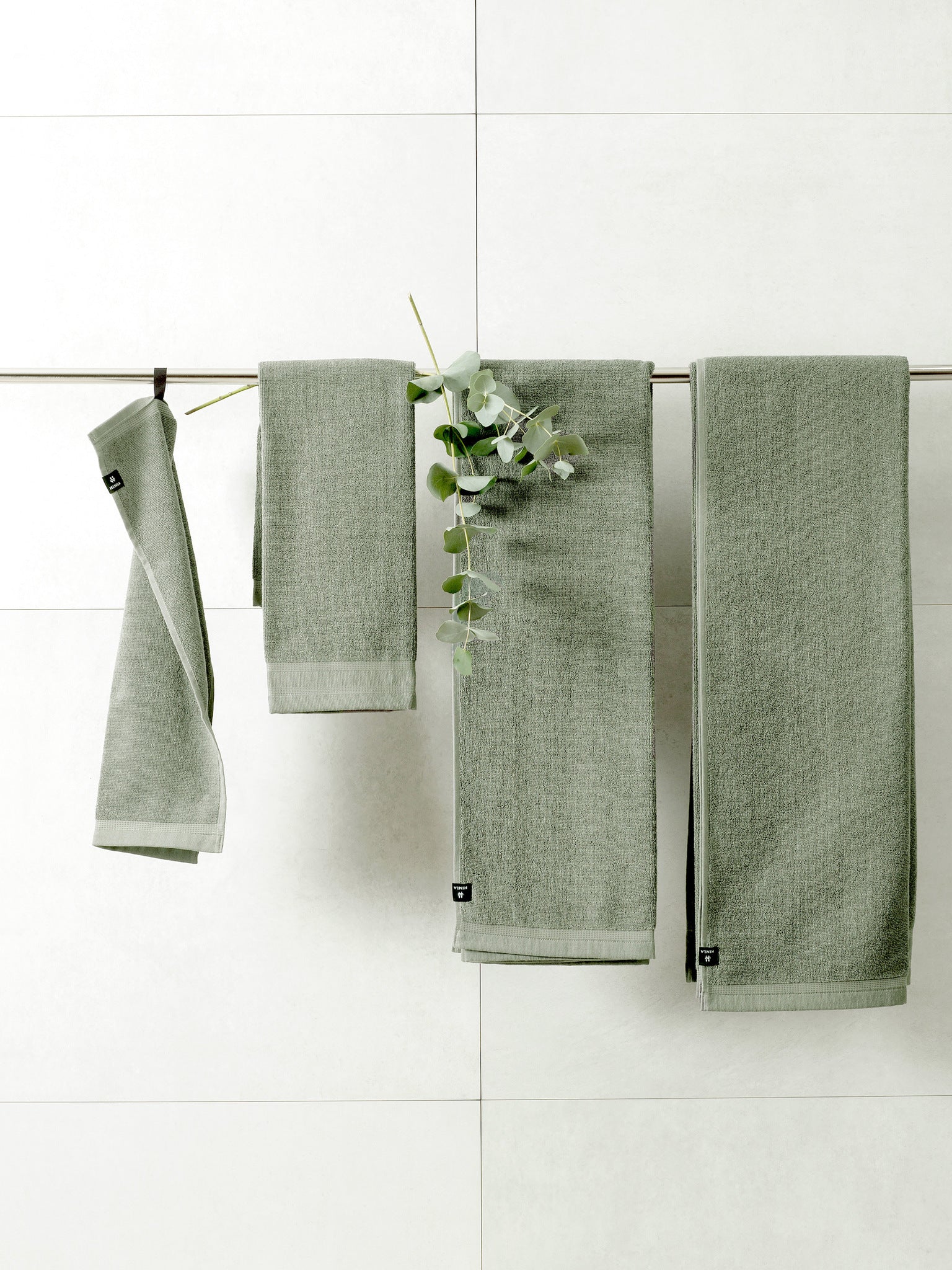 Lina Handduk Sage | HIMLA