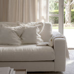 Merlin Kuddfodral Off-white 50x50 cm | HIMLA