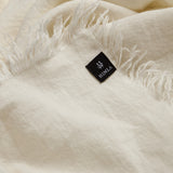 Merlin Pläd Off-white | HIMLA