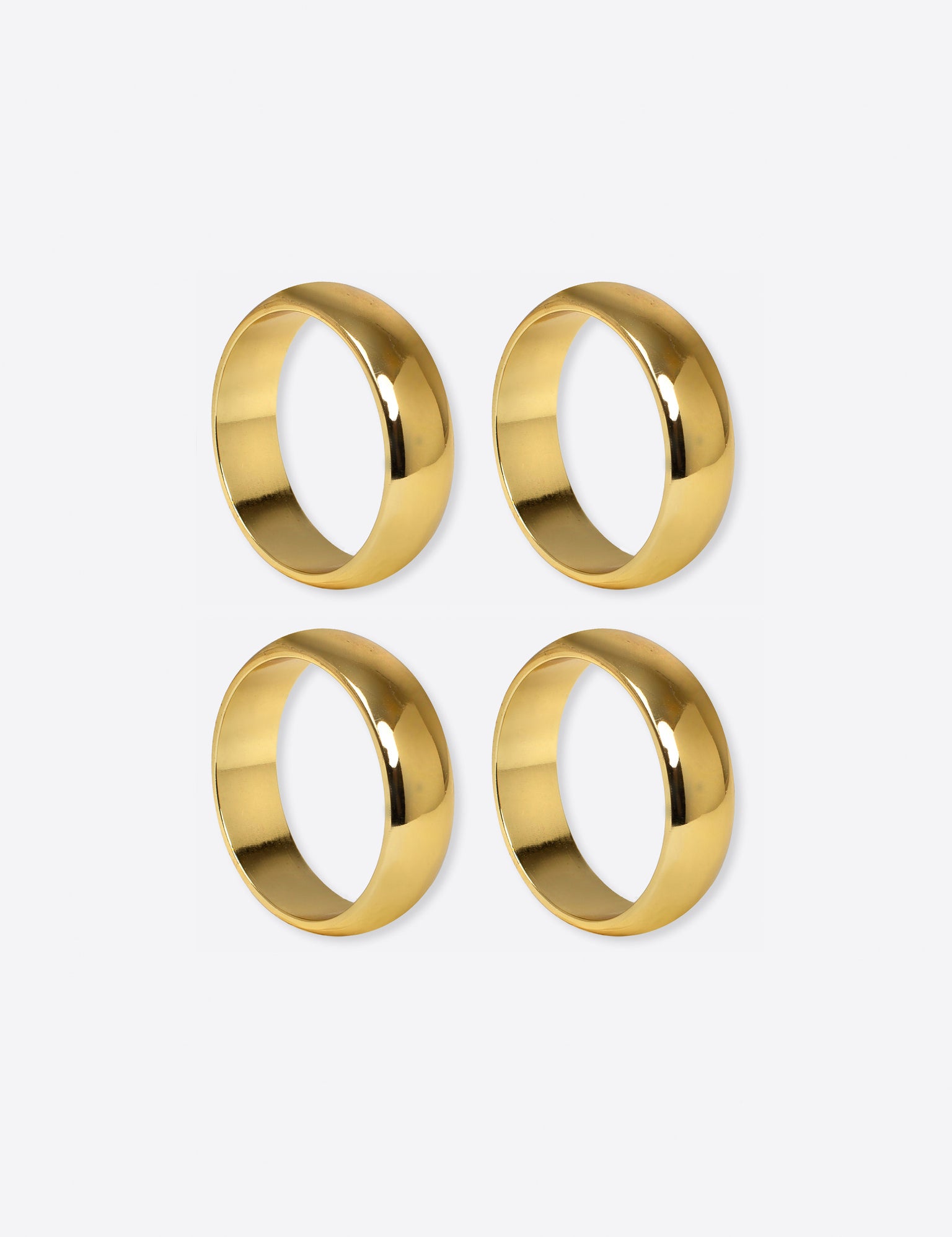 Monaco Servettring Mässing 4-pack | HIMLA