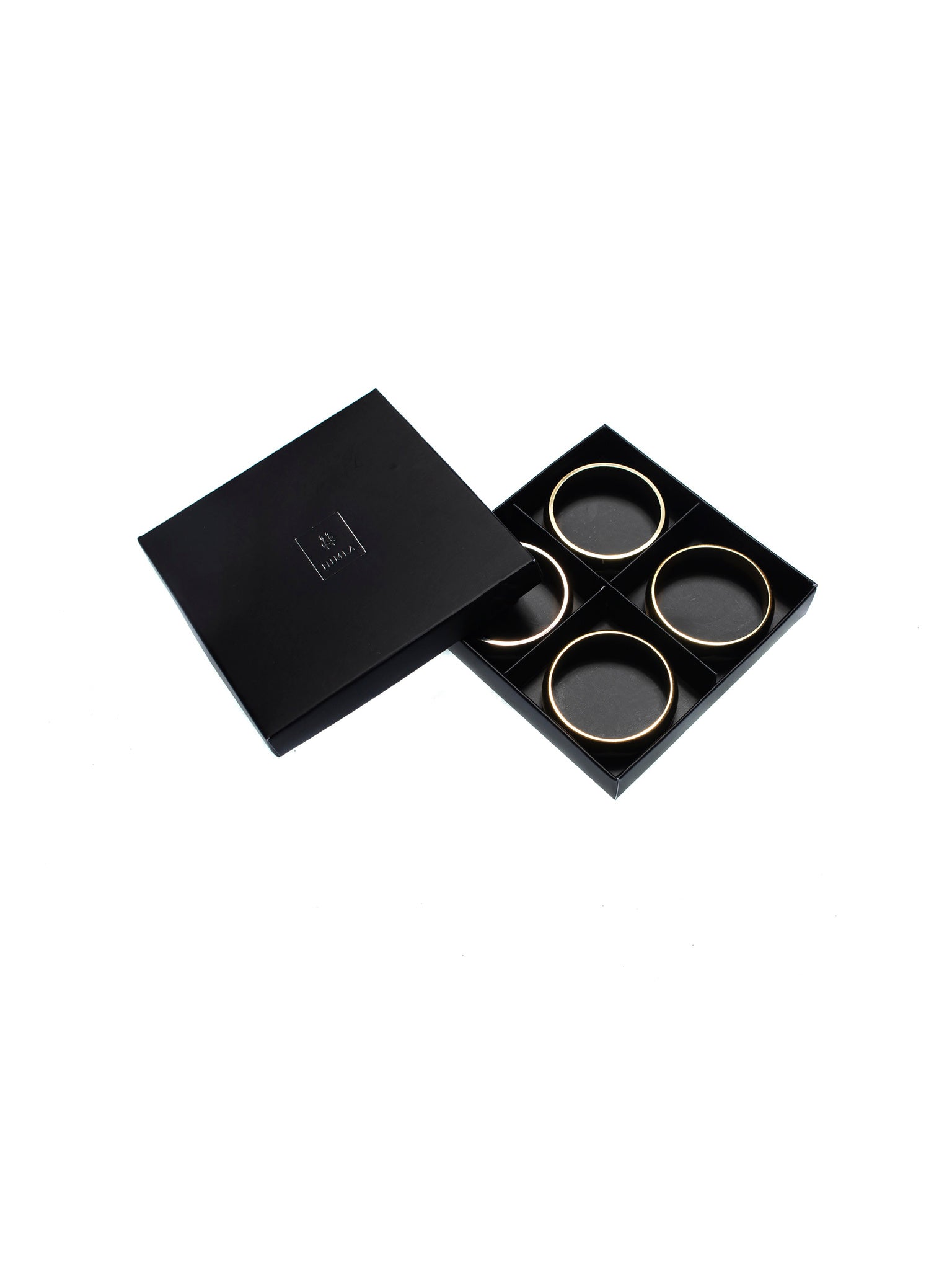 Monaco Servettring Mässing 4-pack | HIMLA