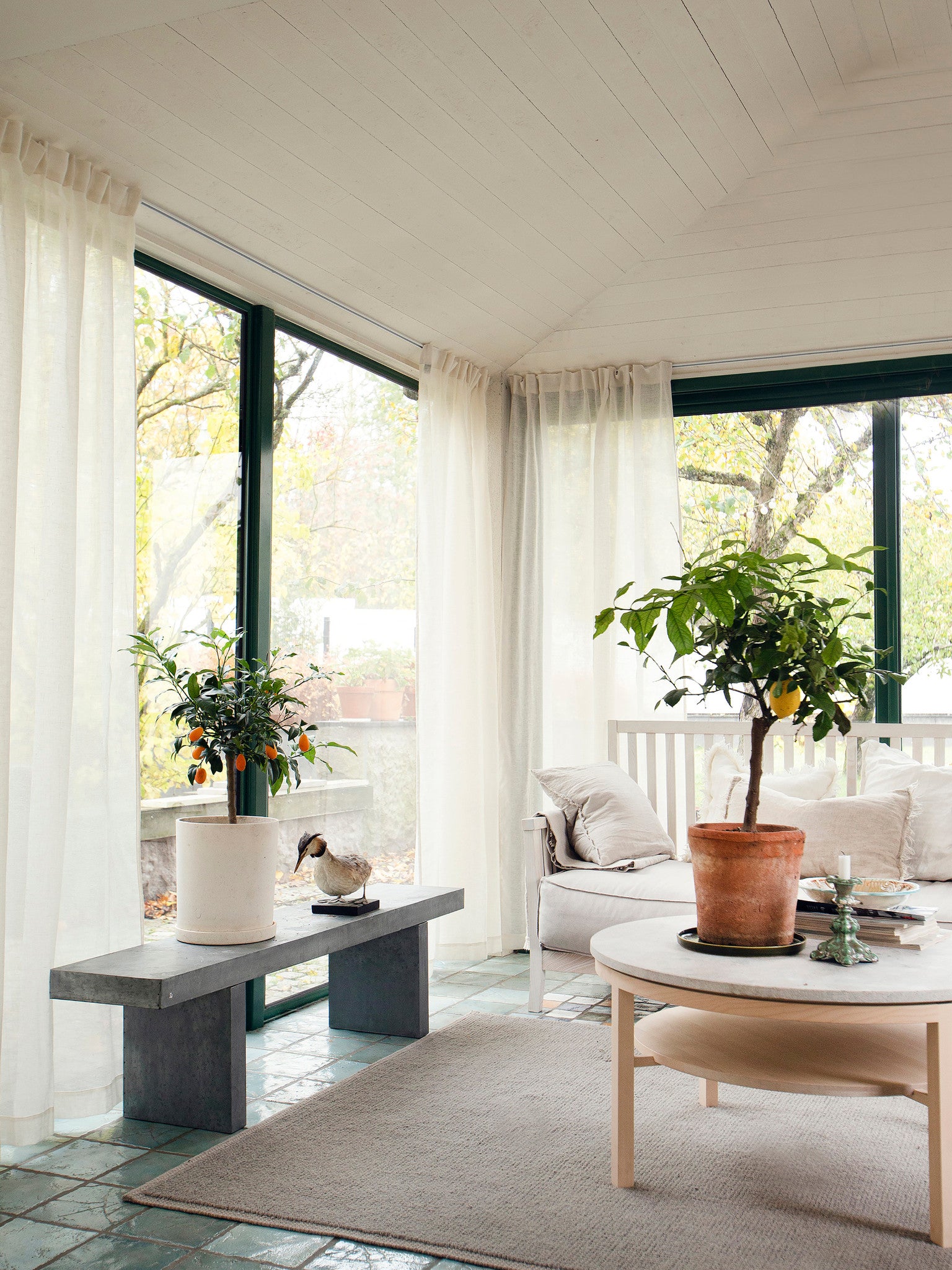 Skylight Måttbeställd Gardin Fog | HIMLA