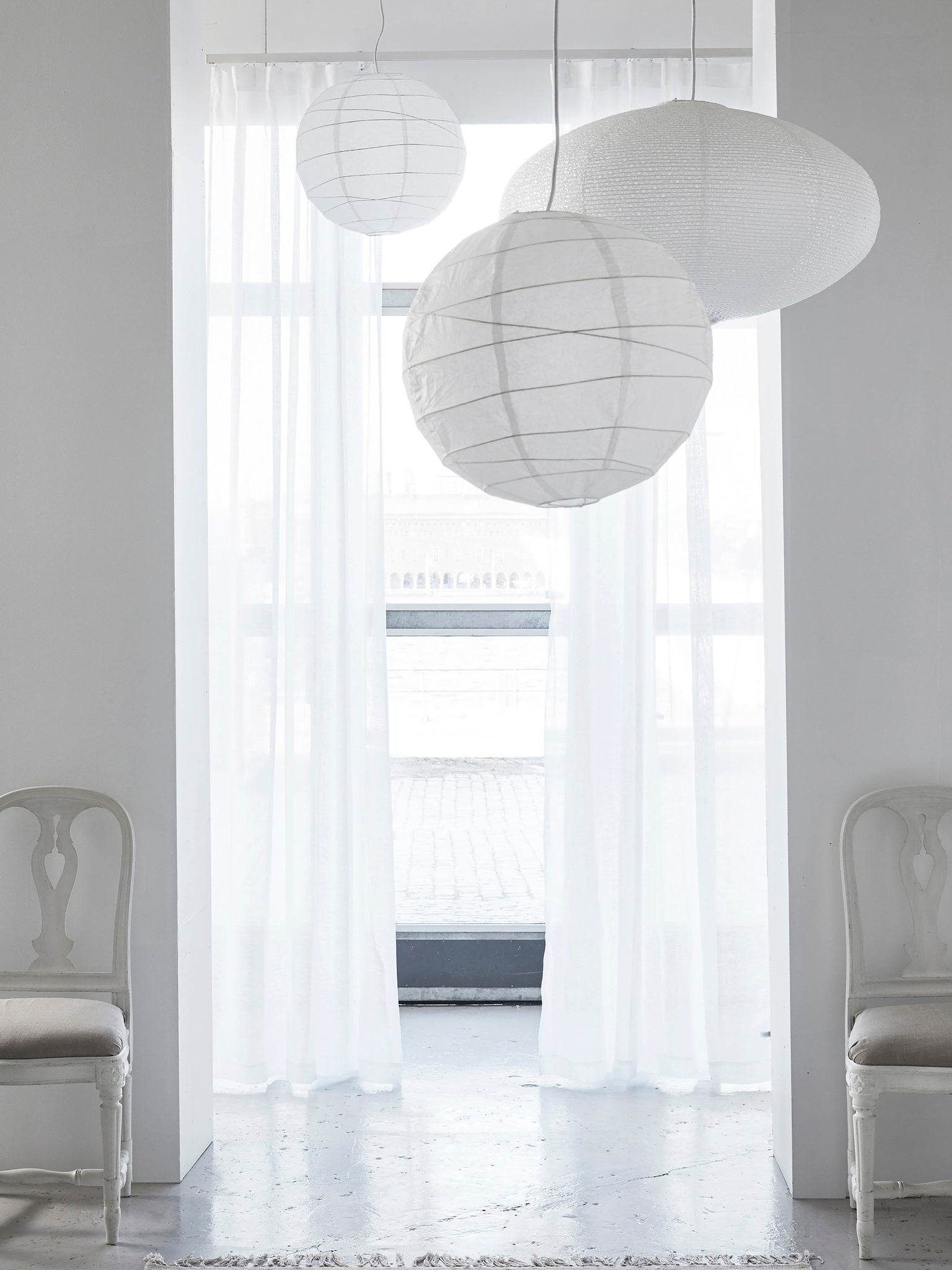 Skylight Måttbeställd Gardin White | HIMLA
