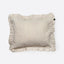 Sunrise Frill Örngott Oatmeal | HIMLA
