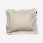 Sunrise Frill Örngott Oatmeal | HIMLA