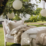 Sunrise Frill Örngott Oatmeal | HIMLA