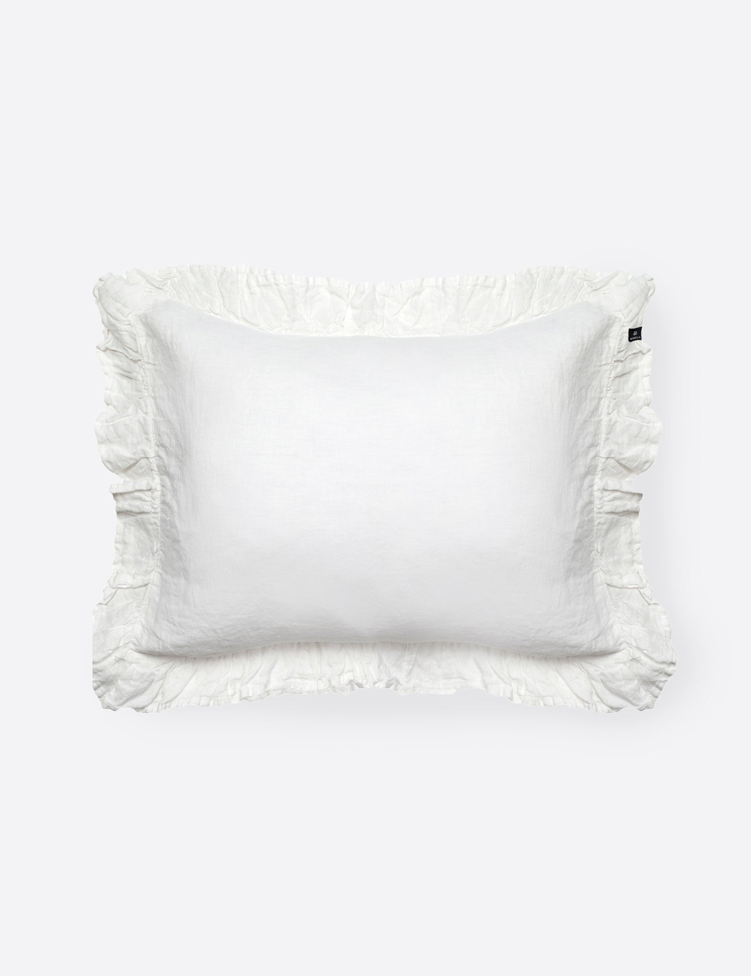 Sunrise Frill Örngott White | HIMLA