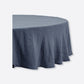 Sunrise Rund Linneduk Denim | HIMLA