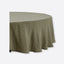Sunrise Rund Linneduk Khaki | HIMLA