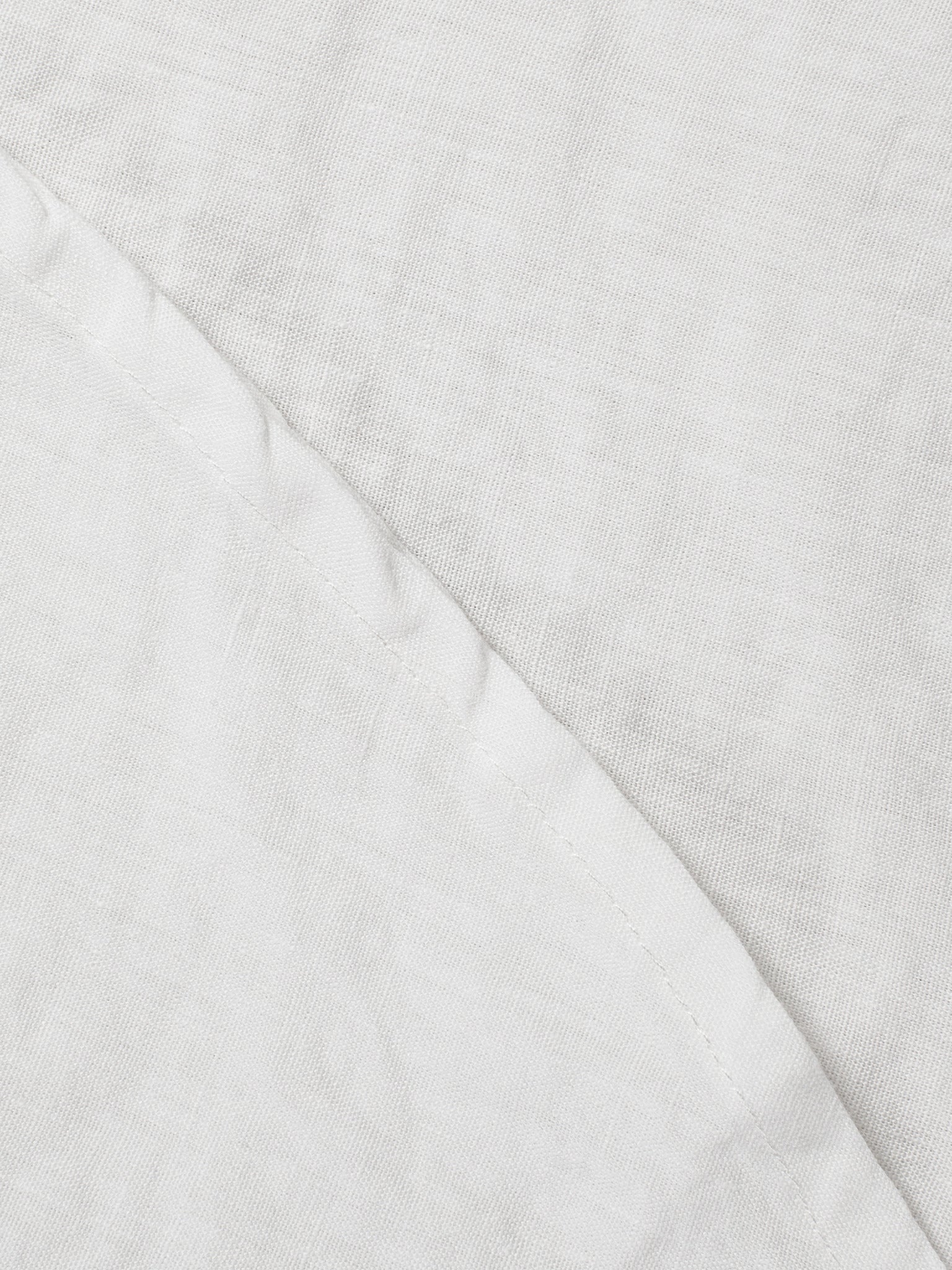 Sunrise Rund Linneduk White | HIMLA