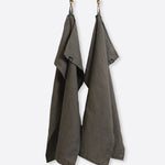 Sunshine Kökshandduk Charcoal 2-pack | HIMLA