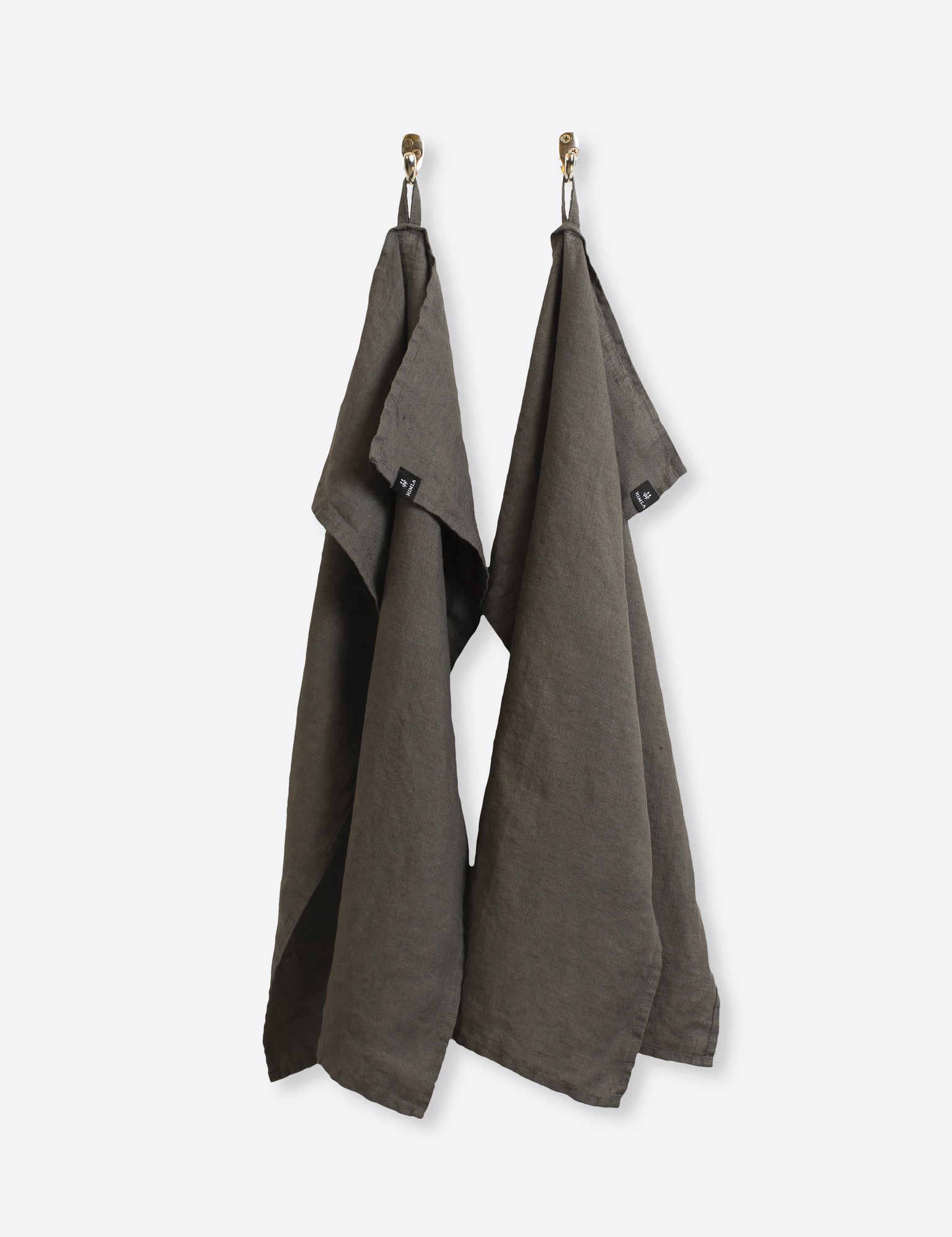 Sunshine Kökshandduk Charcoal 2-pack | HIMLA