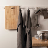 Sunshine Kökshandduk Charcoal 2-pack | HIMLA