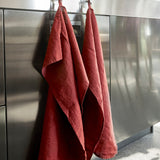 Sunshine Kökshandduk Lingonberry 2-pack | HIMLA