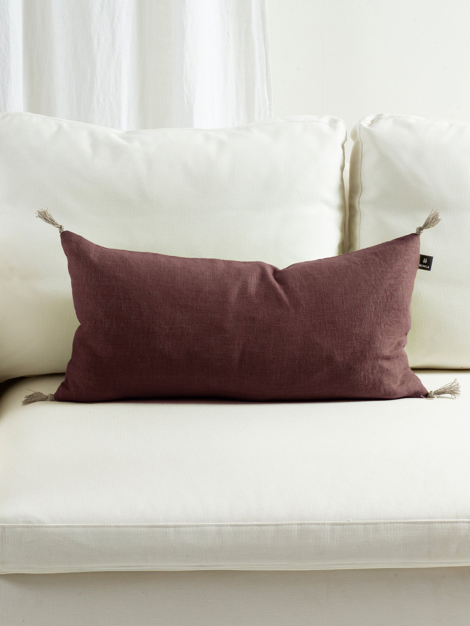 Sunshine Kuddfodral Burgundy 30x60 cm | HIMLA