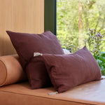 Sunshine Kuddfodral Burgundy 30x60 cm | HIMLA