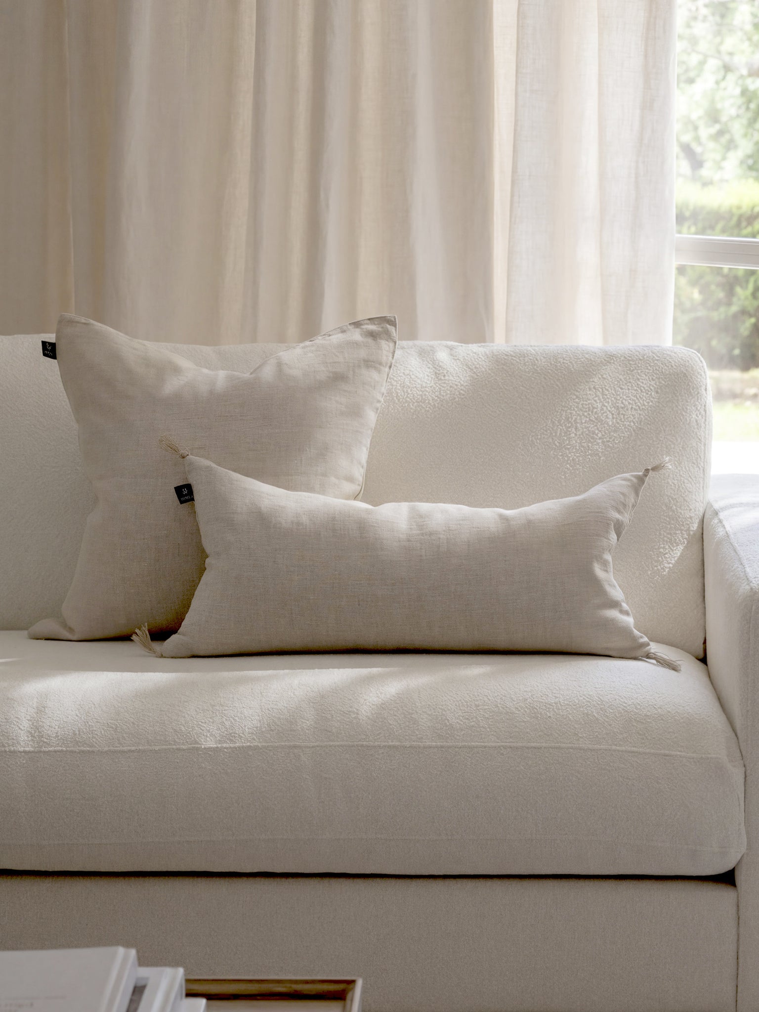 Sunshine Kuddfodral Oatmeal 30x60 cm | HIMLA