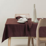 Sunshine Linneduk Burgundy | HIMLA