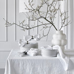 Sunshine Linneduk White | HIMLA