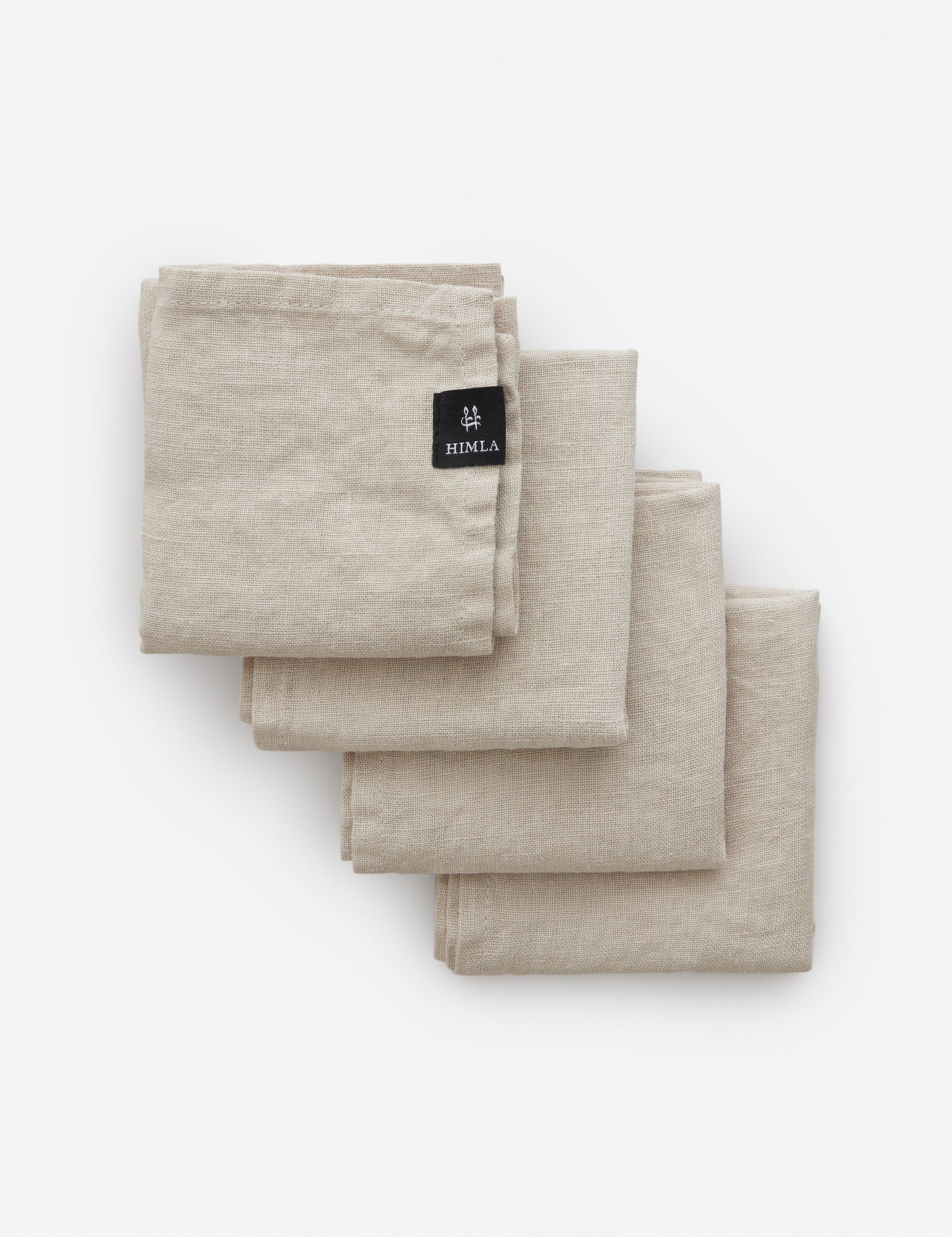 Sunshine Linneservett Ash 4-pack | HIMLA