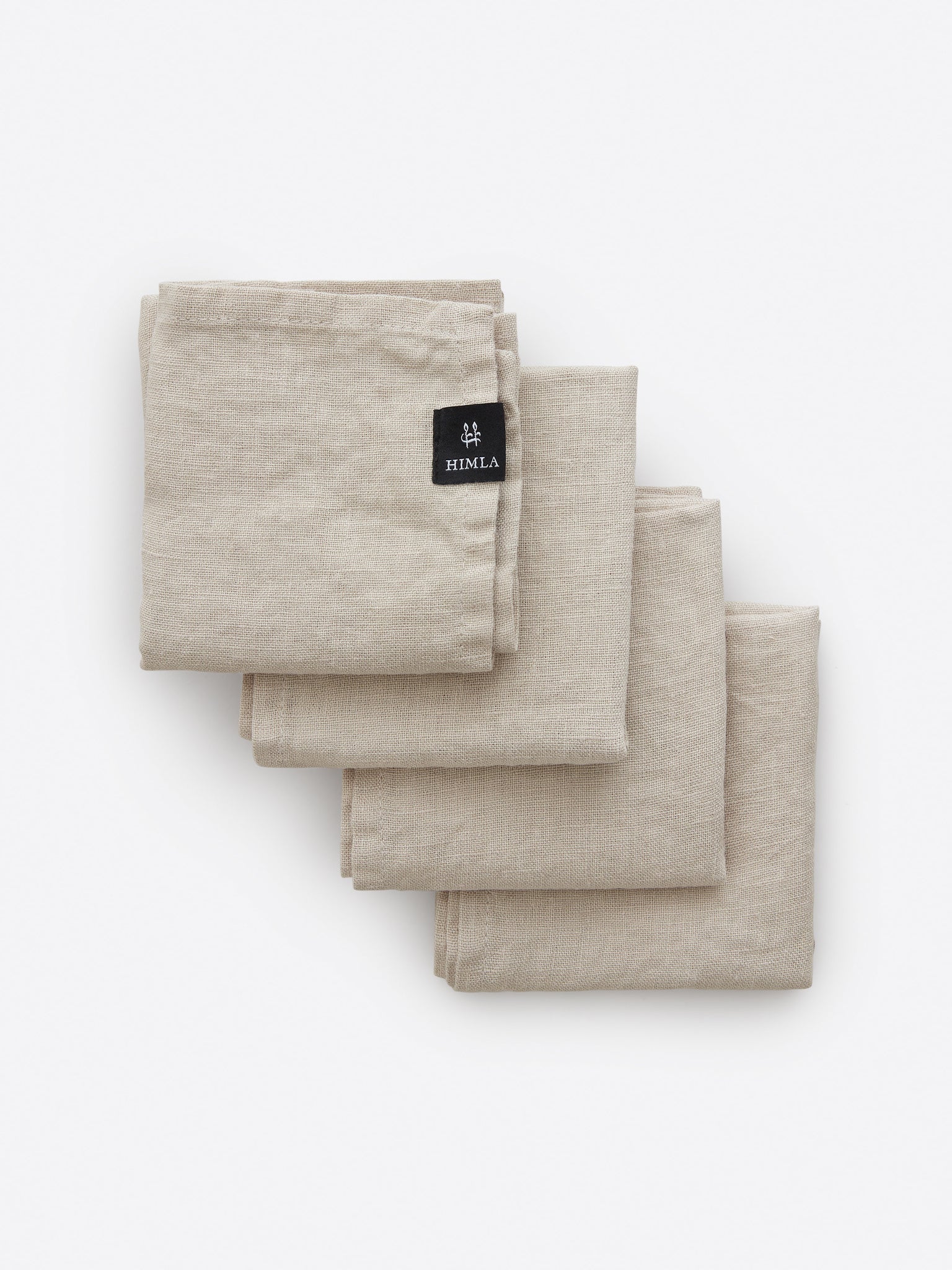 Sunshine Linneservett Ash 4-pack | HIMLA