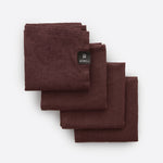 Sunshine Linneservett Burgundy 4-pack | HIMLA
