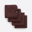 Sunshine Linneservett Burgundy 4-pack | HIMLA