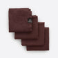 Sunshine Linneservett Burgundy 4-pack | HIMLA